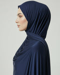 Navy Liquid Jersy